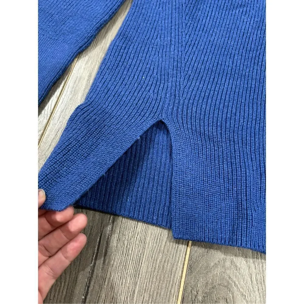 Lululemon Merino Wool-Blend Ribbed Crewneck Sweater sz 12